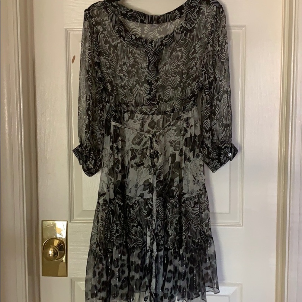 BLACK BOHO DRESS - Picture 8 of 9